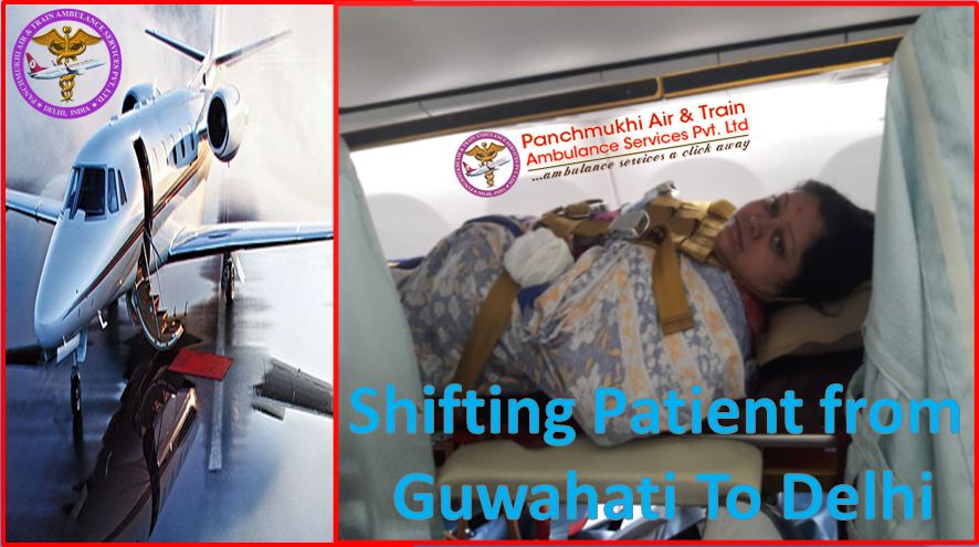 Now book Panchmukhi super speciality Air Ambulance Service in Dibrugarh and Guwahati